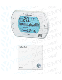 Comando Remoto Cronotermostato digitale Acc. Hi Comfort T100 WI-FI Ex: Besmart 20143539